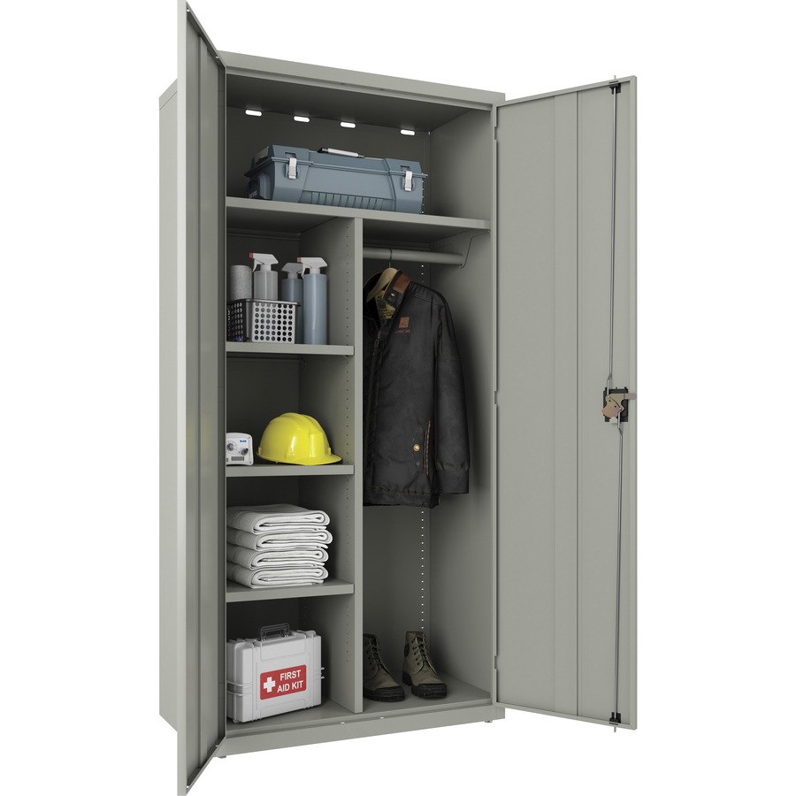 Metal deals wardrobe cabinet