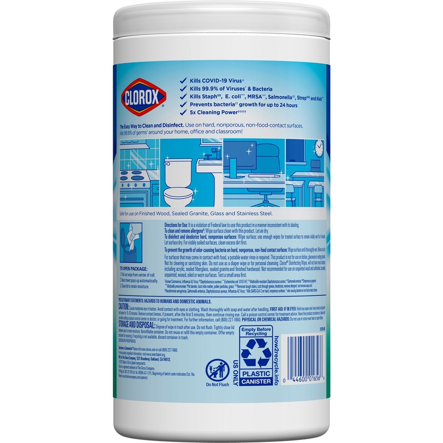 Clorox Disinfecting Wipes Value Pack, Bleach-Free Cleaning ...