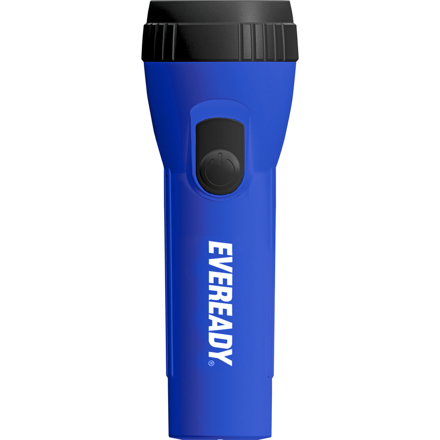 Eveready LED Economy Flashlight - LED - 25 lm Lumen - 1 x D - Alkaline -  Battery - Polypropylene - Assorted - Reliable Paper