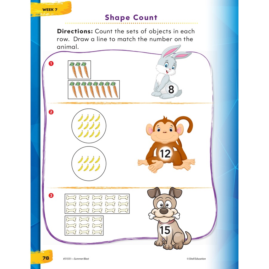 Picture of Shell Education Home Summer Grade Level Book Set Printed Book