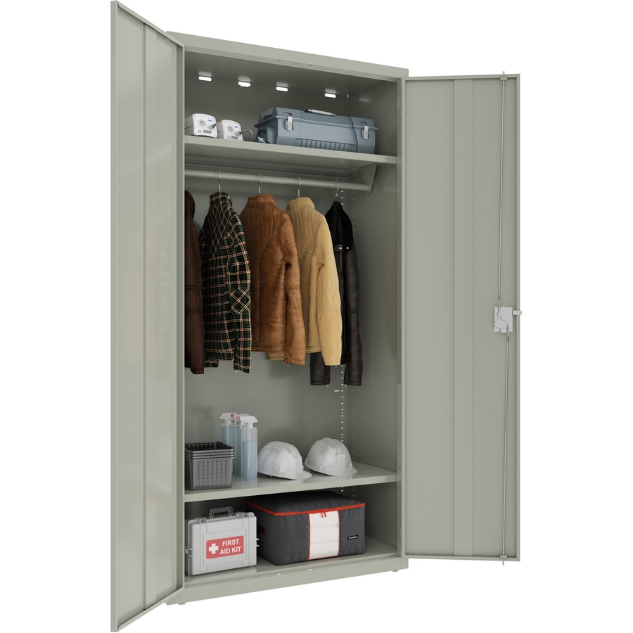 LLR 03089 | Lorell Wardrobe Storage Cabinet - Lorell Furniture