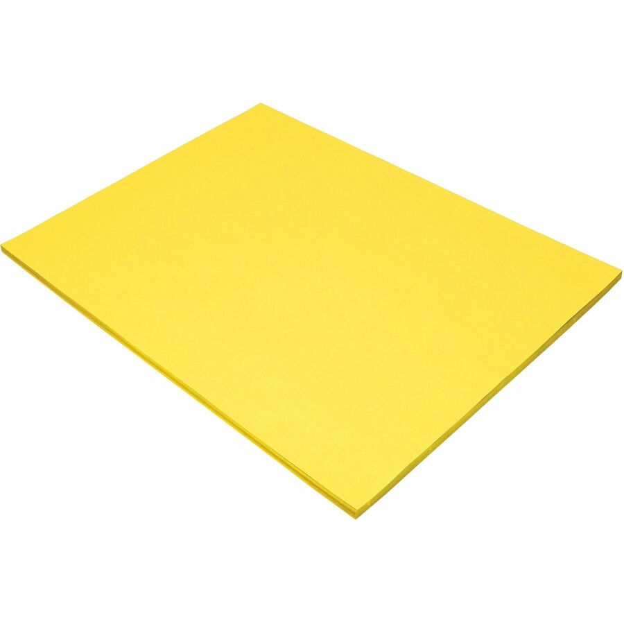 Bright Color Cardstock Paper, 65lb. 8.5 X 11 - 250 Sheets (Ultra Lemon)