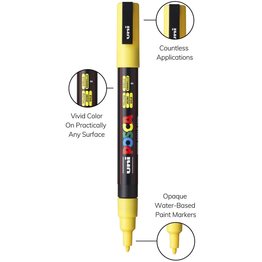 uni® Posca PC-5M Paint Markers - Medium Marker Point UBCPC5MGREEN