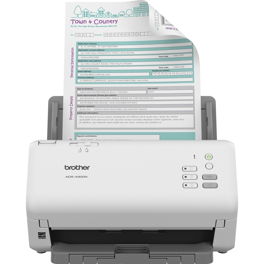 Brother Professional Desktop Scanner ADS-4300N