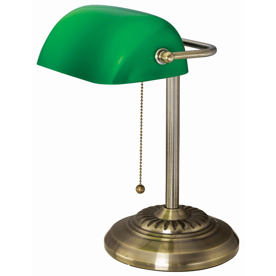 Victory Light Banker's Brass Desk Lamp Lamps / LED Lighting Victory