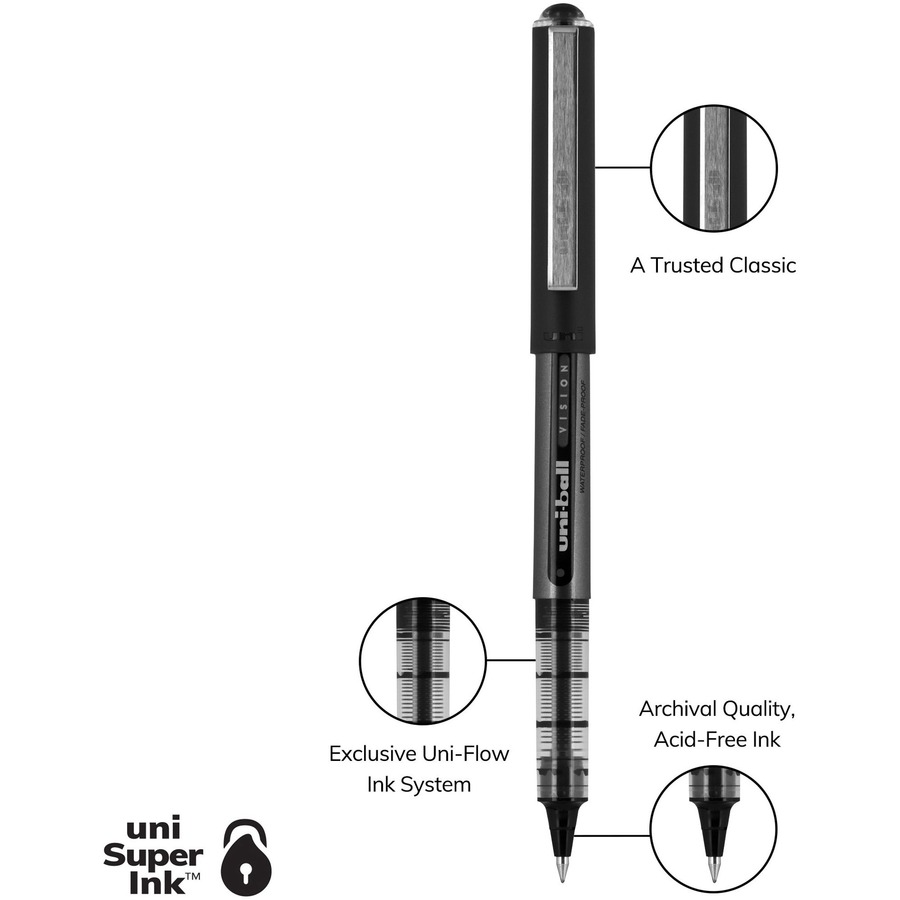 Stylo à bille roulante Vision&trade; - uniball&trade;