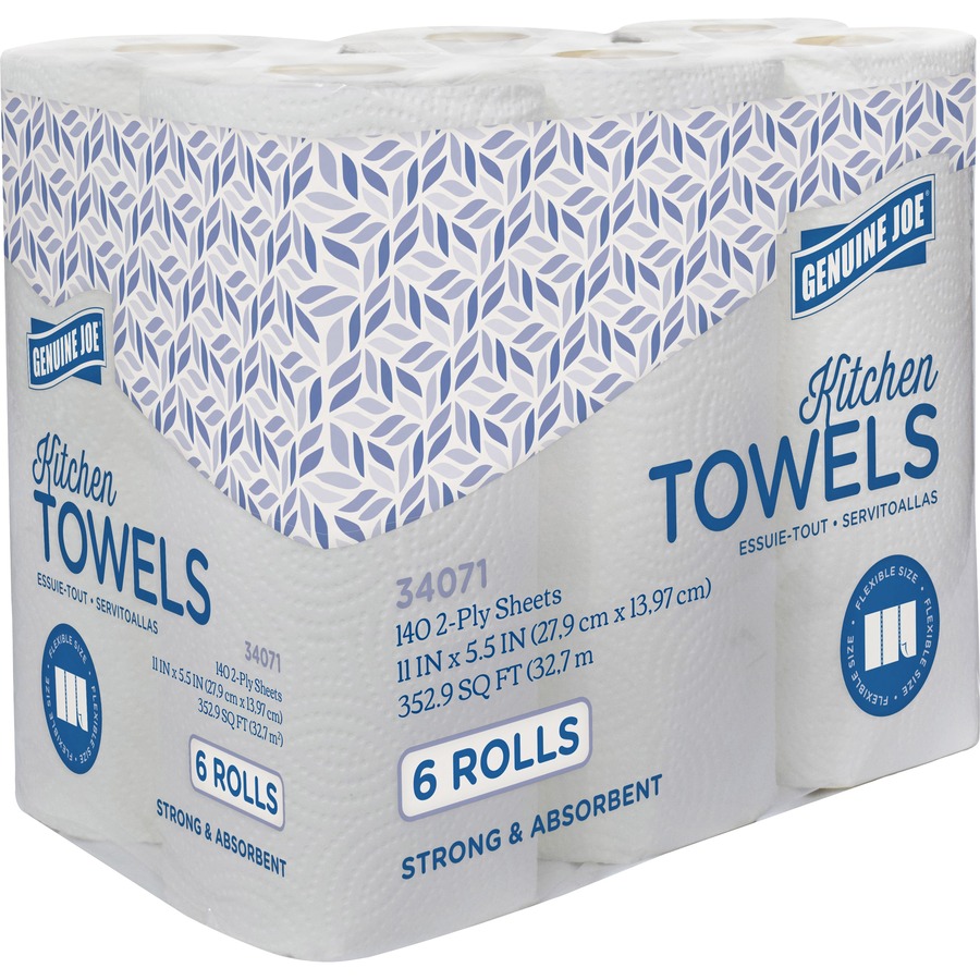 Picture of Genuine Joe Kitchen Paper Towels