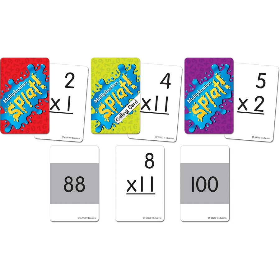 Picture of Teacher Created Resources Math Splat Multiplication