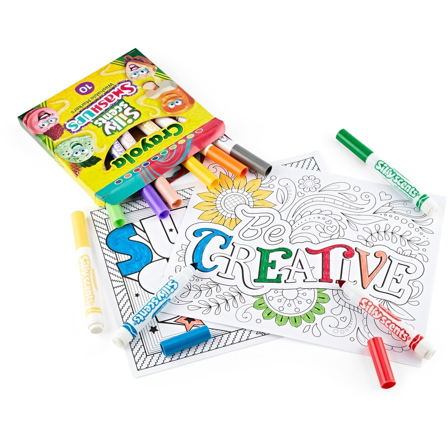 CYO588180 Crayola Washable Markers - Zuma