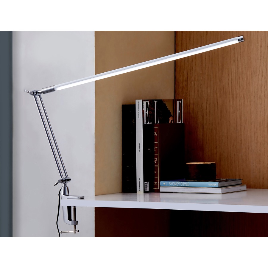 Picture of Bostitch Modern LED Clamp Desk Lamp, Chrome