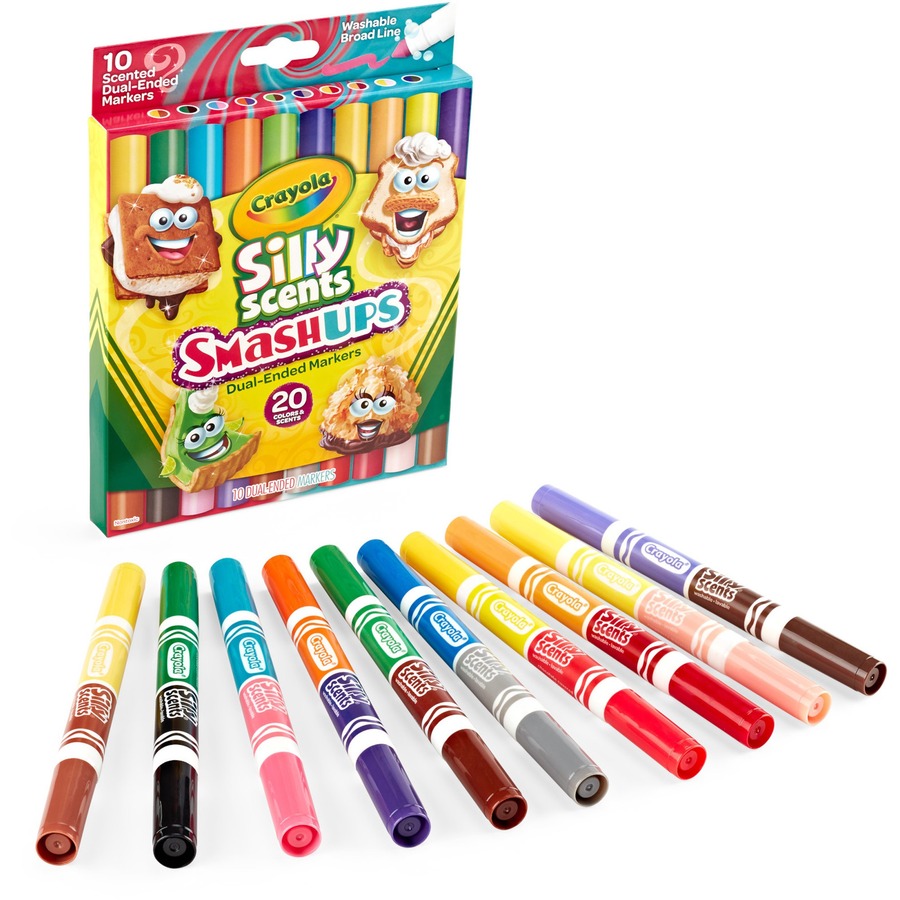 Picture of Crayola Silly Scents Sweet Dual-Ended Markers
