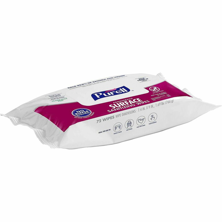 Purell® Sanitizing Wipes for Disinfecting Food Surfaces