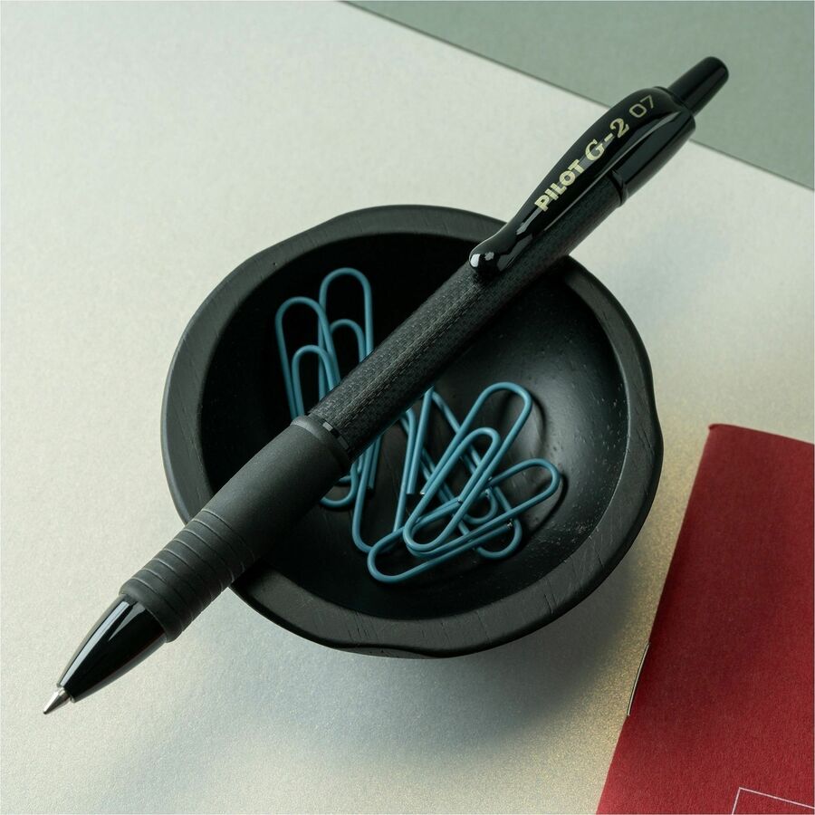 PIL19855 - From the makers of G2 comes a striking, premium gel pen that will truly give you the edge in all your writing. Smooth writing of this G2 Edge combines a stunningly innovative, laser-etched design and cushioned comfort grip with vibrant, quick-drying gel ink for a truly high-performance writing experience. Durable, fine (0.7mm), tungsten carbide tip produces archival-safe ink for smooth, long-lasting writing.Rebate: $15 Visa Card w $50 Pilot Pen Purchase View Rebate Details