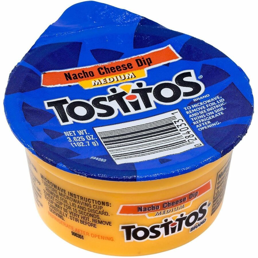 Green Rabbit Tostitos Nacho Cheese Dip To-Go Cups - Nacho Cheese - 1 / Carton
