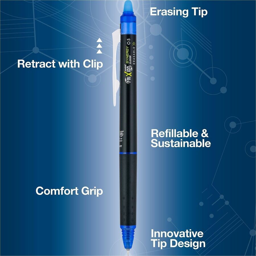 Pilot Gel Pen - Blue Ink - Gel-based - 36 / Carton