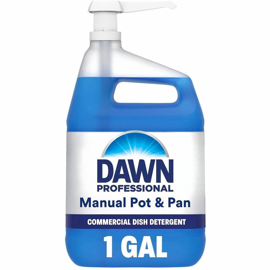 PGC15260 - Formulated for the foodservice environment, Dawn Professional Manual Pot and Pan Detergent helps remove greasy food soils from pots, pans and utensils with the grease-fighting power of Dawn. Long-lasting suds clean more dishes per sink, reduce sink changeover and save hot water vs. leading brand. You can also use on tough jobs in three-compartment sinks, food-contact surfaces, countertops, dining room tables, windows, tile walls and smallwares.Rebate: Up To 50% Savings on P&G Pro Case View Rebate Details