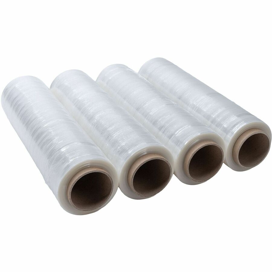 Lindenmeyr Cast Conventional Hand Film - 16" Width x 1476 ft Length - Puncture Resistant - Clear - 4 / Carton - Kennedy Office