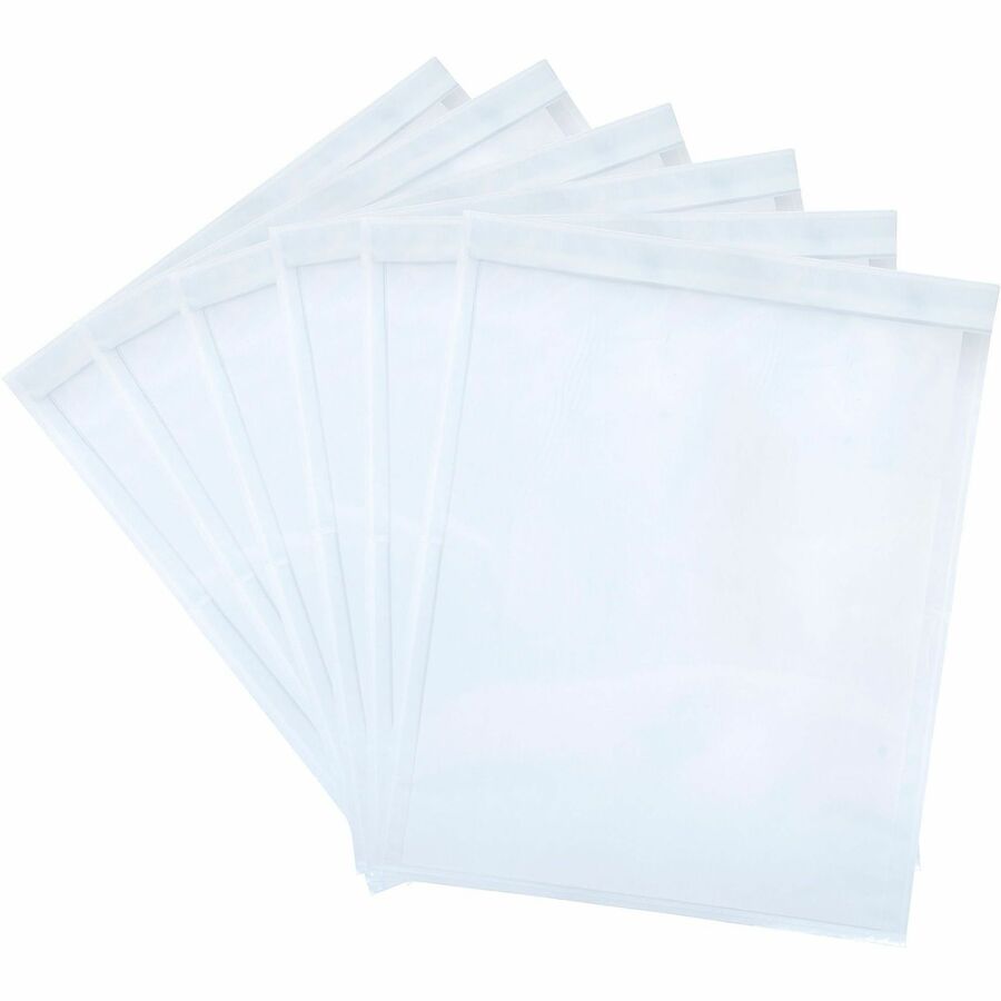Lindenmeyr Explorer Packing List Envelopes - Packing List - 9 1/2" Width x 12" Length - Clear - Resin - 500 / Carton - Kennedy Office