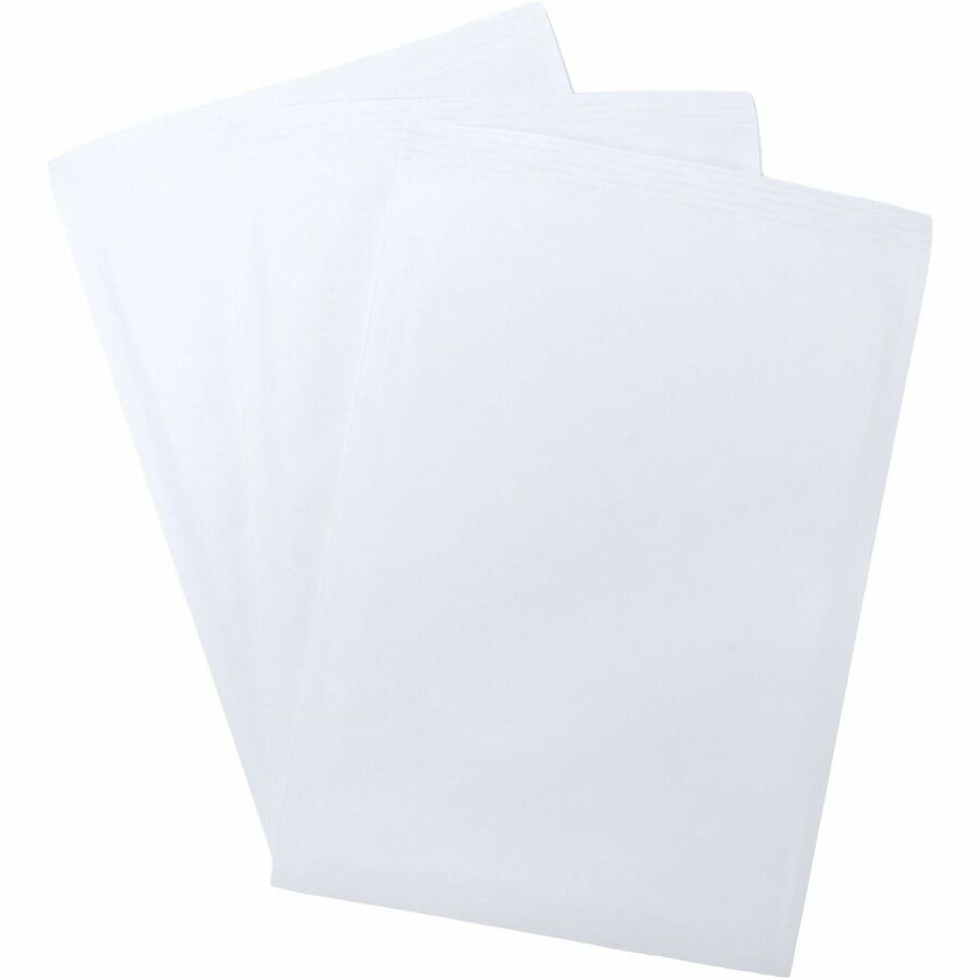 Lindenmeyr Explorer Self-Seal Paper Bubble Mailers - Bubble/Shipping - #5 - 10 1/2" Width x 16" Length - Self-sealing - White - Paper - 100 / Carton - Kennedy Office