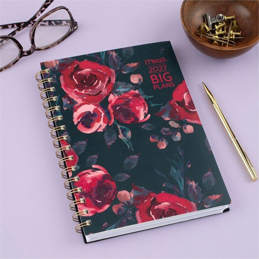 Picture of Mead BIG PLANS Tea Part Weekly/Monthly Planner