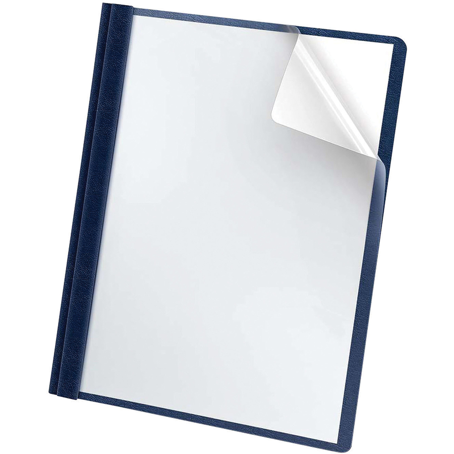 oxford deluxe clear front report covers