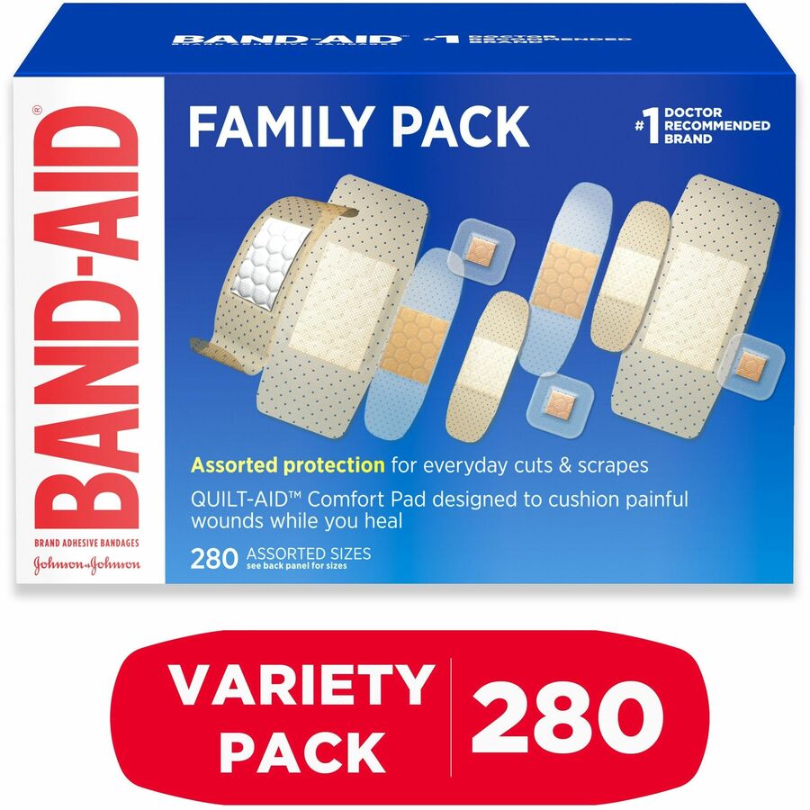 100 PC Assorted Size Bandages Wholesale