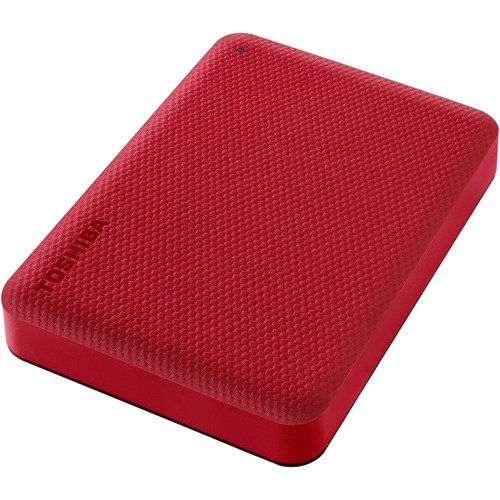 Toshiba Canvio Advance 4TB Portable External Hard Drive, Red
