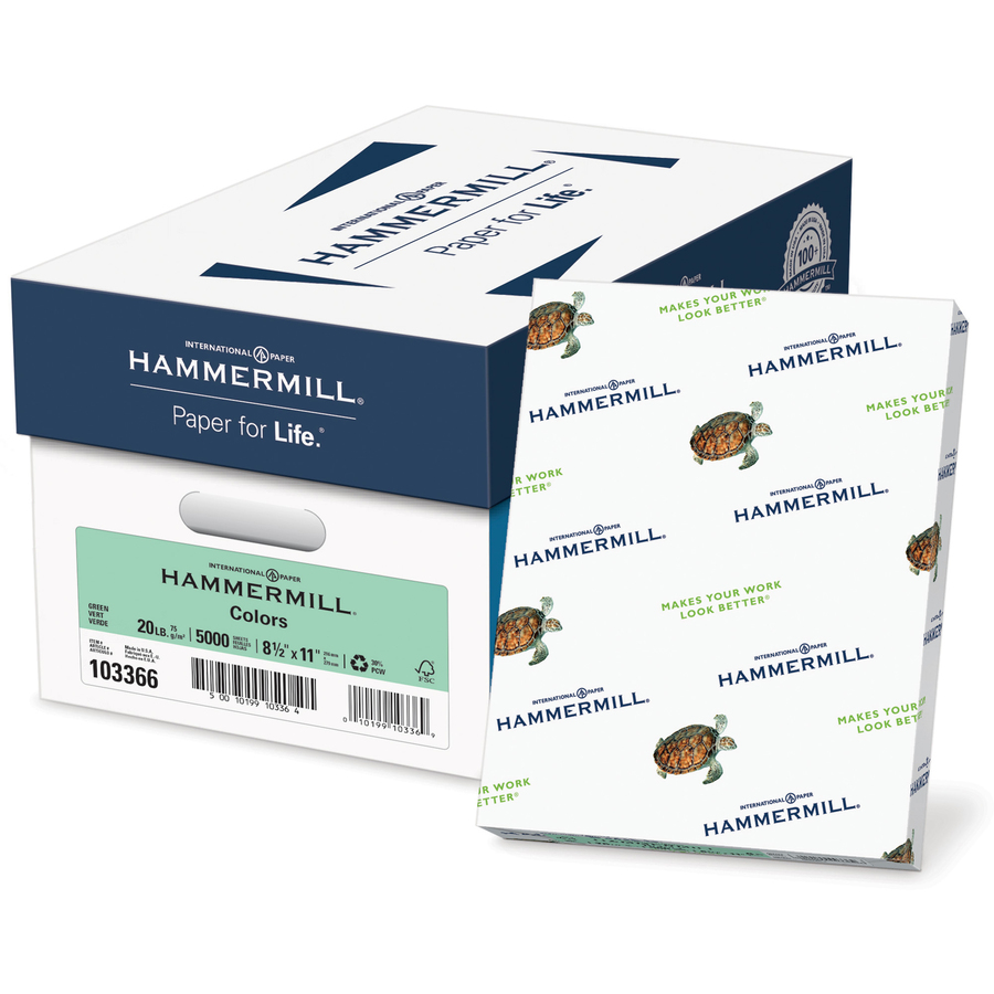 Hammermill Recycled Paper, 8.5 X 11, 500 Ct - Gray
