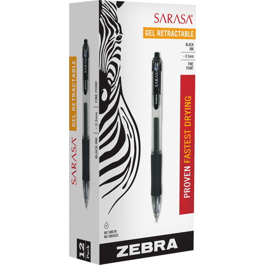 Zebra Pen Sarasa Dry X20 Gel Retractable Pens FSIoffice