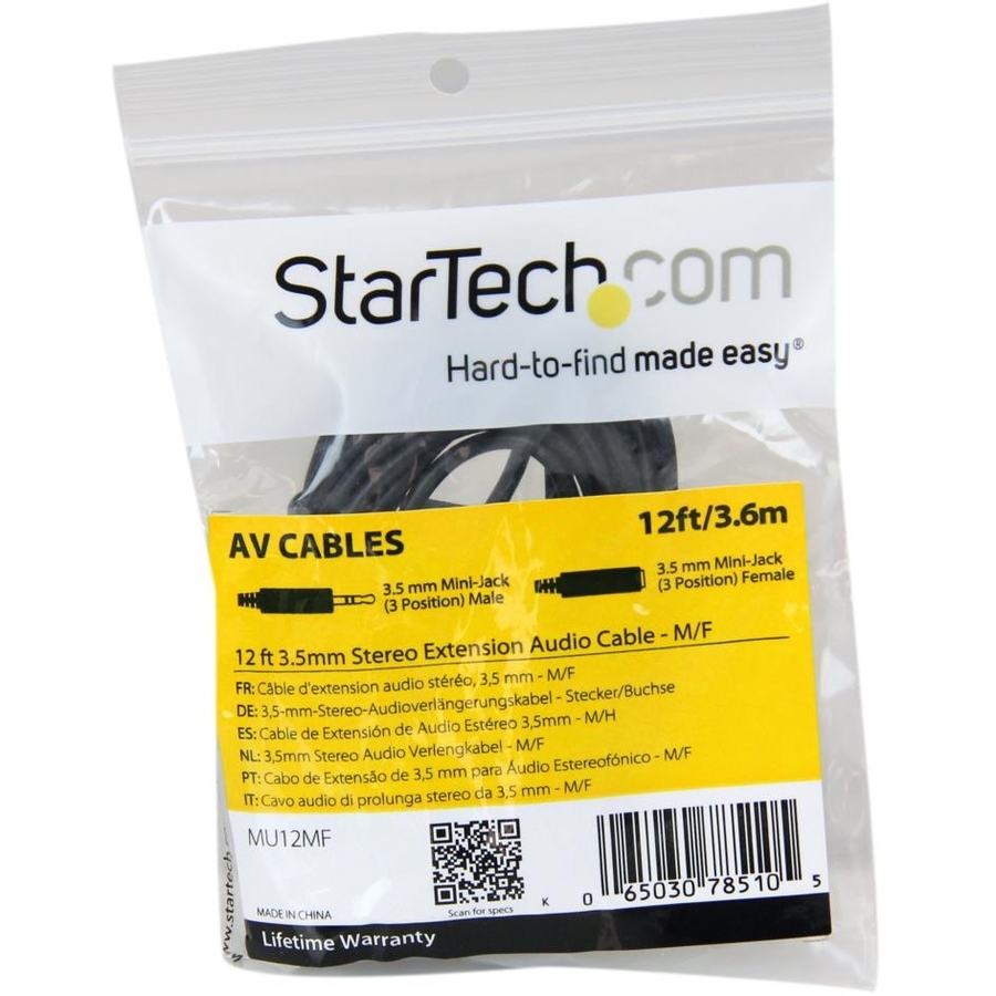 StarTech Audio cable - PC - speaker extension - 12 ft