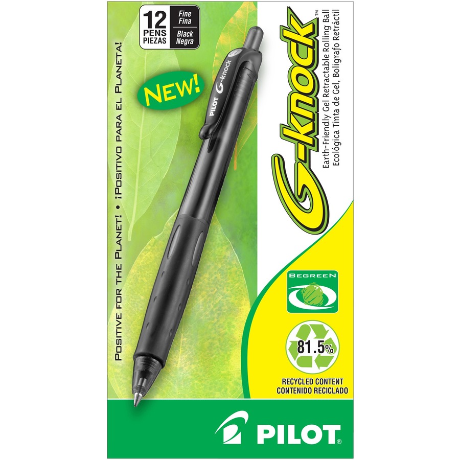 Pilot Pilot G Knock Begreen Gel Retractable Ink Pen Pil Pil Office Supply Hut