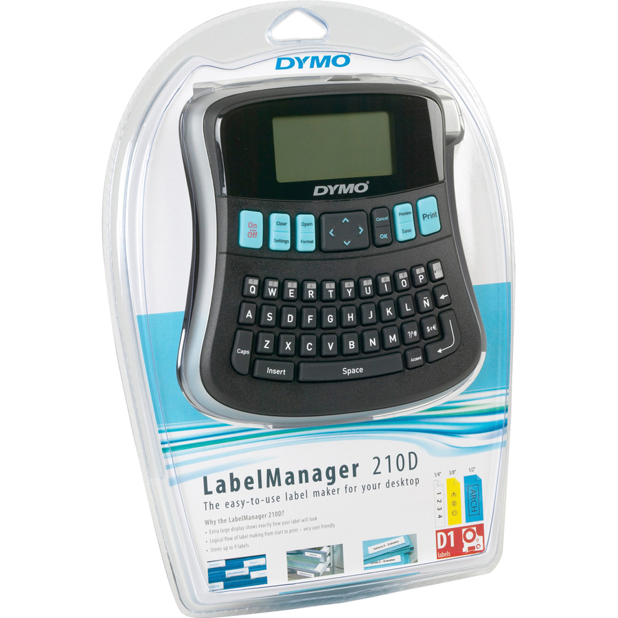 Dymo этикетки. Принтер Dymo 210d. Принтер Dymo Label Manager 210d. Принтер-маркиратор ленточный портативный Dymo Label Manager 210d. Принтер этикеток Dymo s0815220.