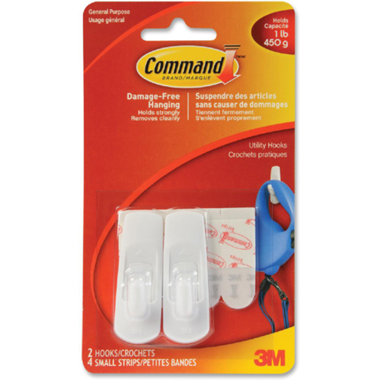 3M Small Hooks with Command Adhesive