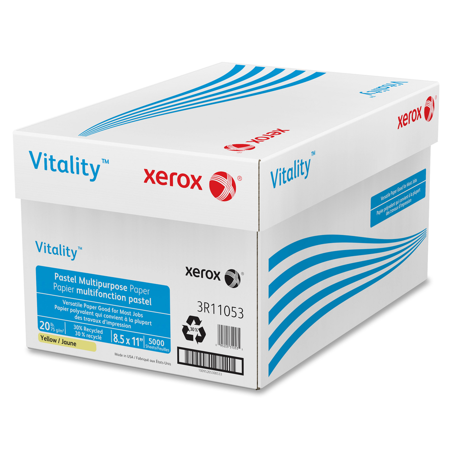 Xerox Vitality Pastel Color Multi Use Printer Copier Paper Letter
