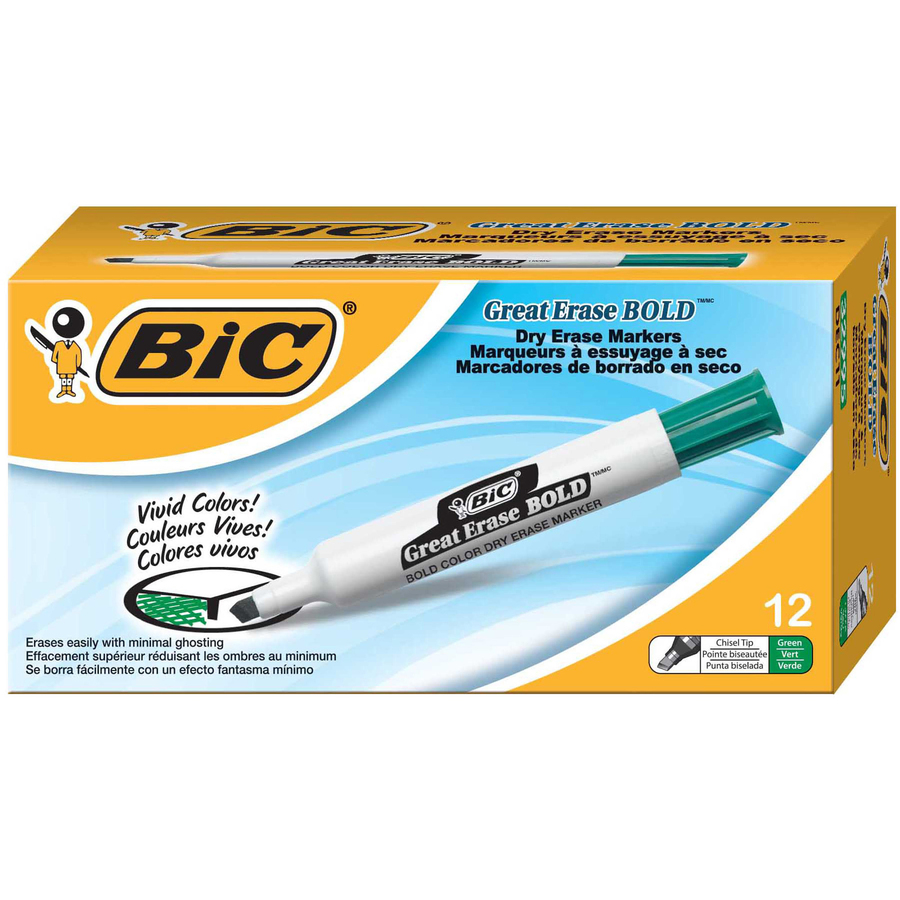 BIC Intensity Bold Color Dry Erase Markers DryErase Markers BIC