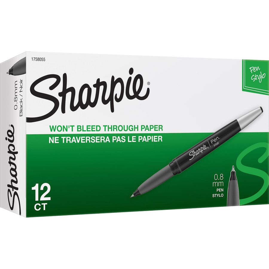SAN1758055EA Sharpie® Sharpie Pen Grip Fine Point Fine Pen Point