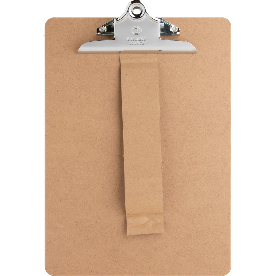 Business Source Quality Letter Size Clipboard Flat Clip Hardboard 3 Clipboards 35255165082 