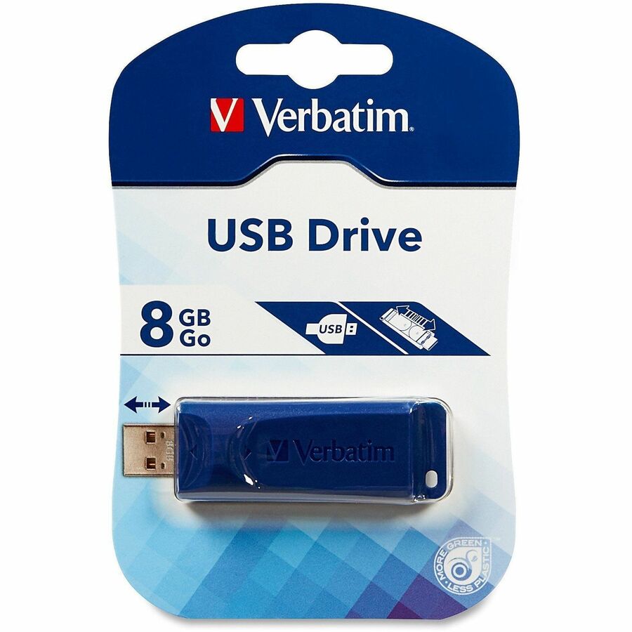 8GB USB Flash Drive - Blue - 8GB