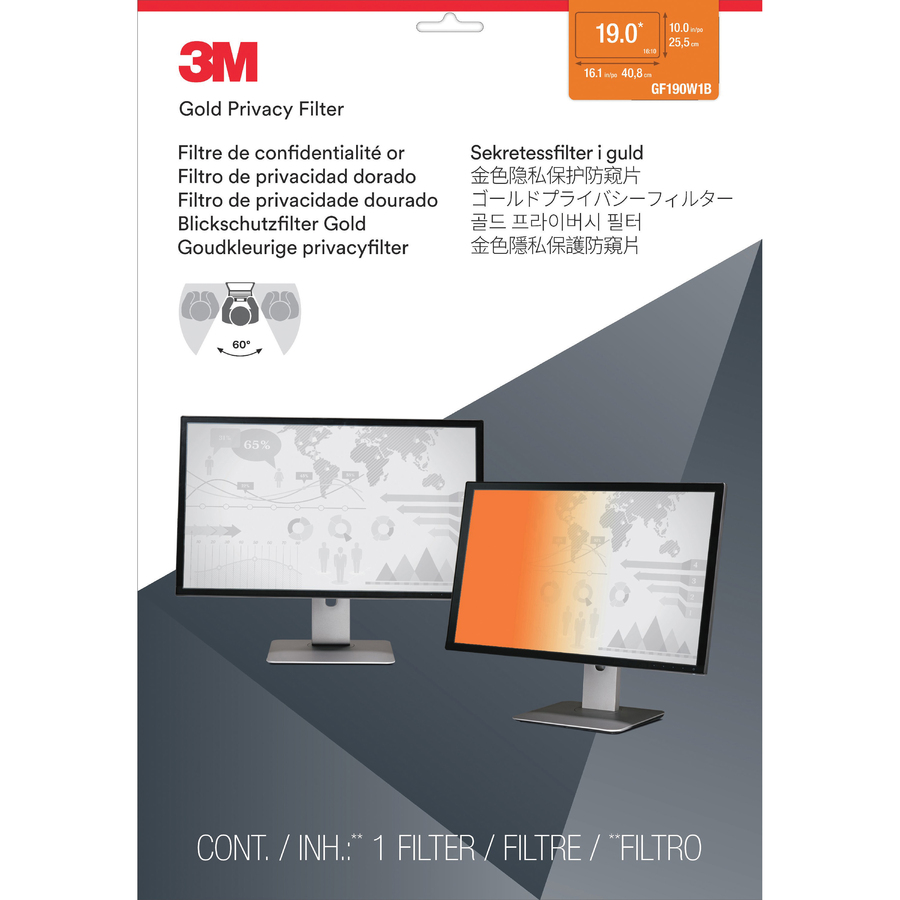 Filtre de confidentialit&eacute; pour ordinateur or - 3M