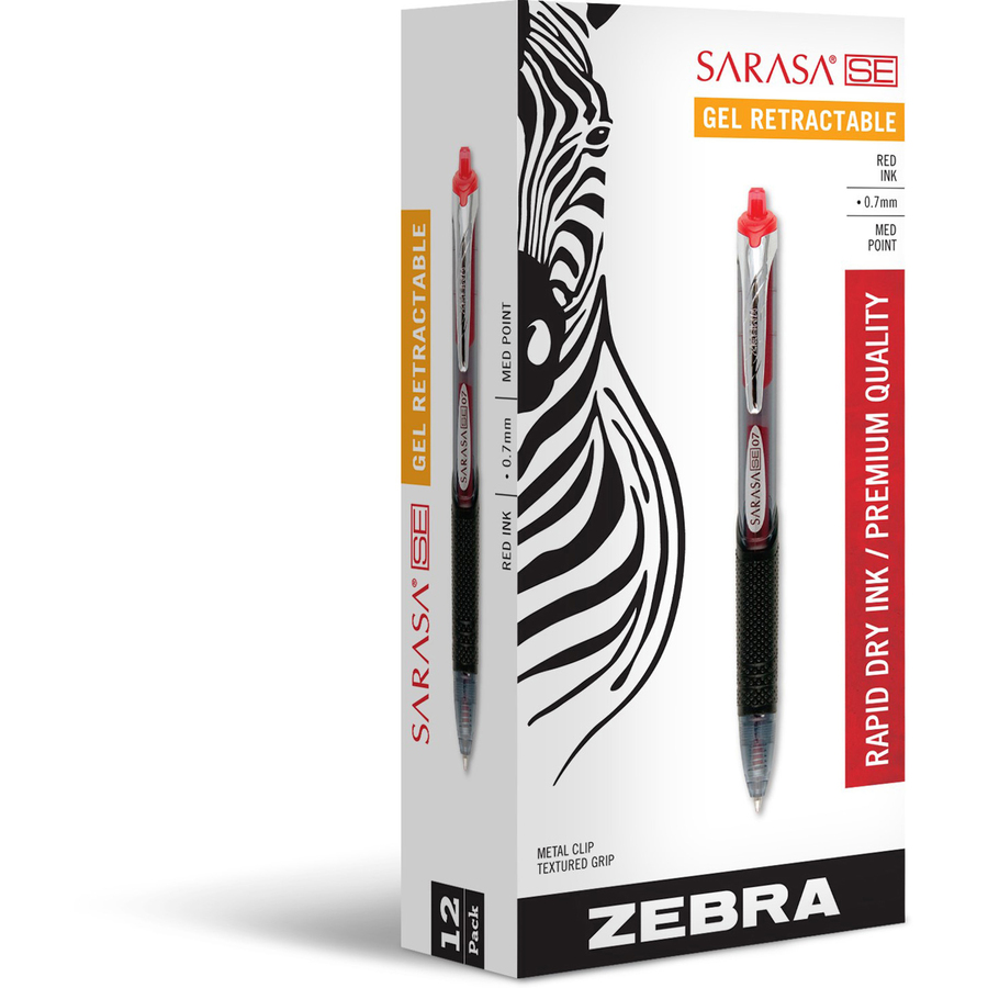 Stylos à bille r&eacute;tractable Sarasa SE - Zebra Pen