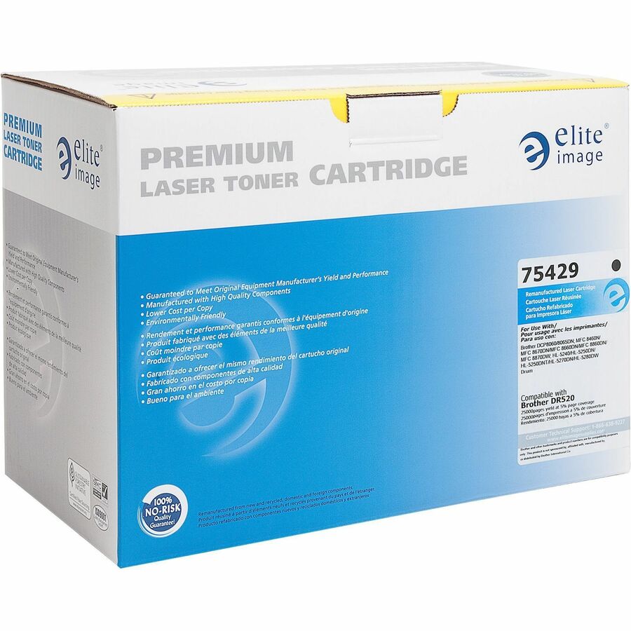 Picture of Elite Image Remanufactured Drum Cartridge Alternative For Brother DR520