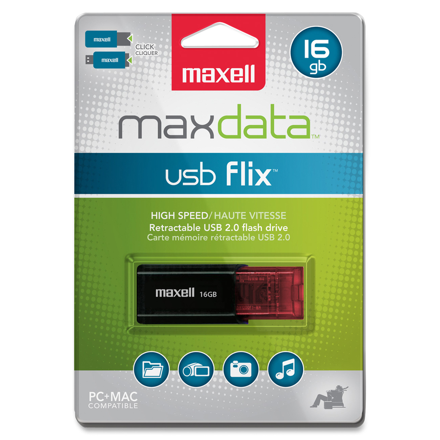 Cl&eacute; USB à m&eacute;moire flash Flix - Maxell