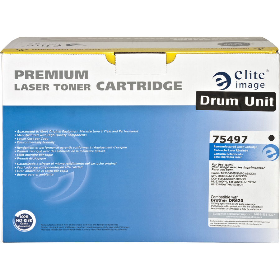 Picture of Elite Image Remanufactured Drum Cartridge Alternative For Brother DR620