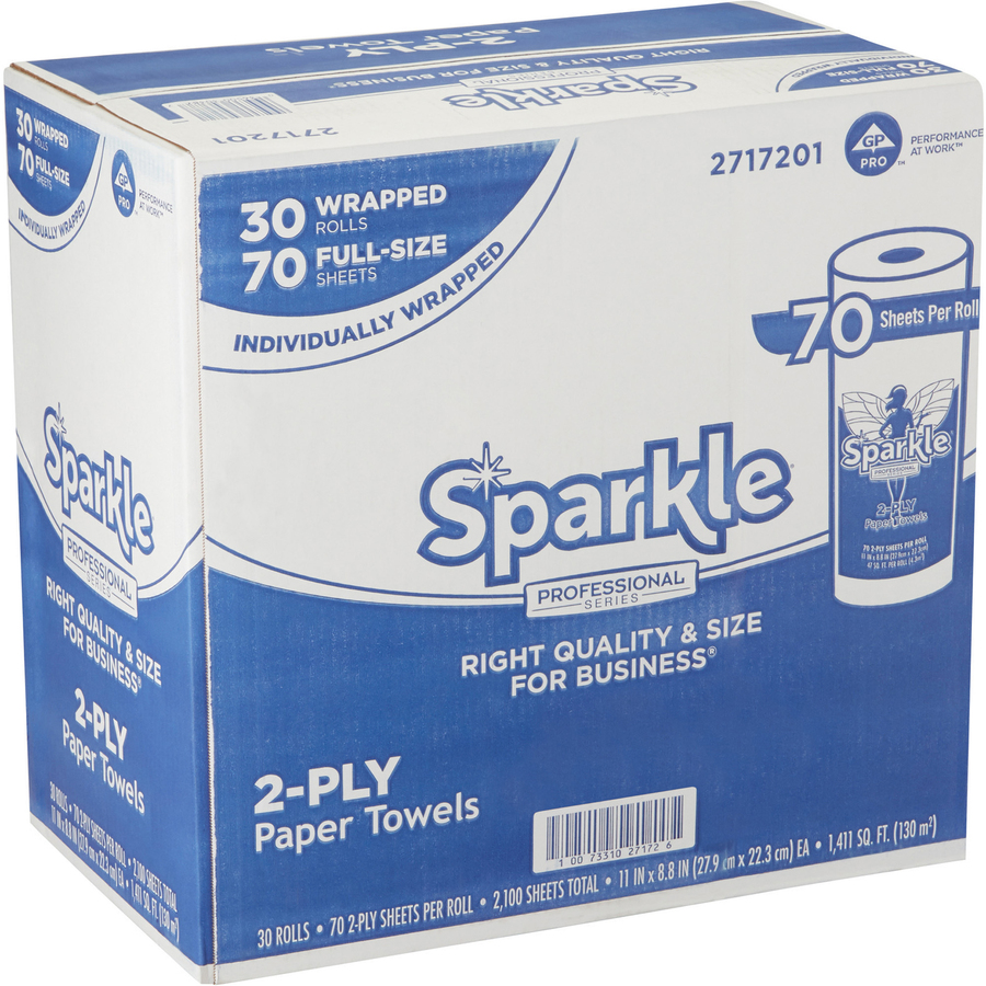  Commercial 2-Ply White Ultra Plus Individually