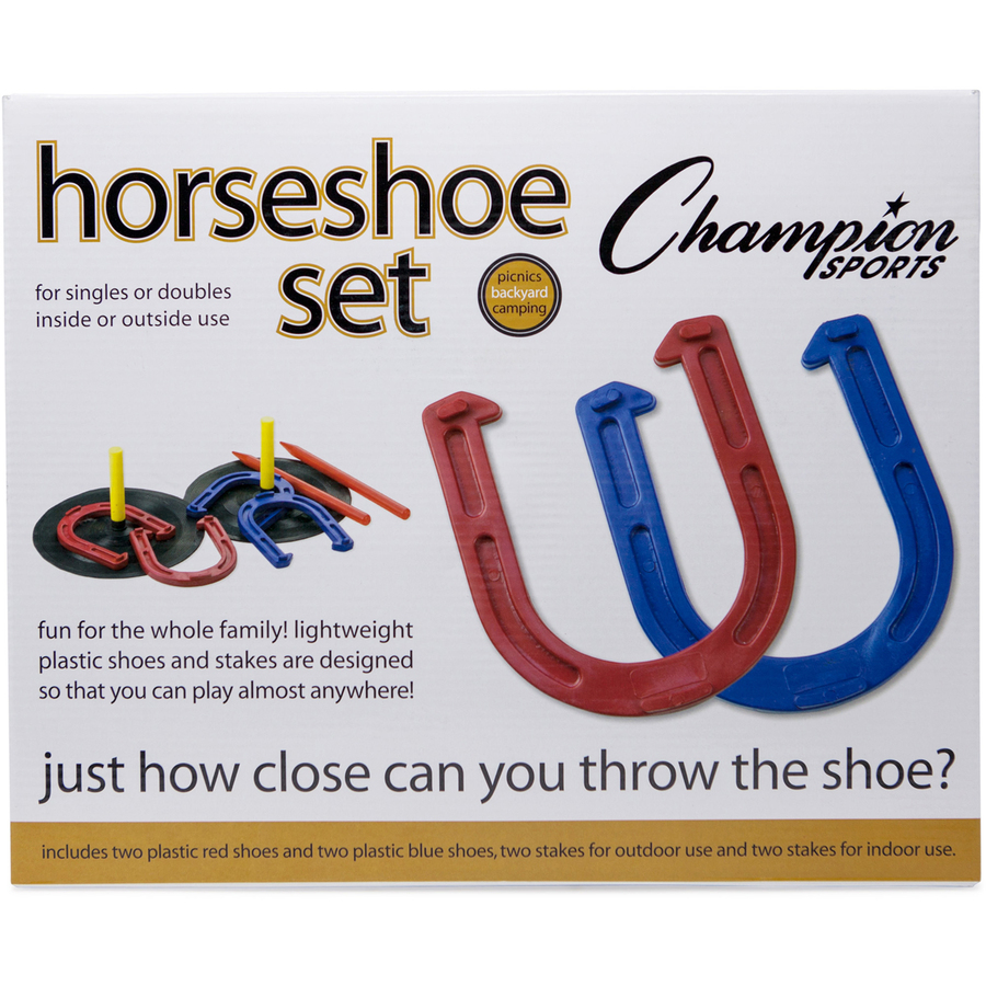 Picture of Champion Sports Rubber Horseshoe Set