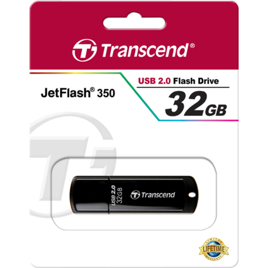 Transcend 32GB JetFlash 350 USB 2.0 Flash Drive