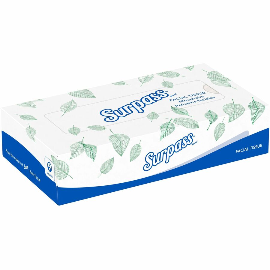 Kleenex 2-Ply Facial Tissue - 2 Ply - 8.40 x 5.50 - White - Soft, Absorbent