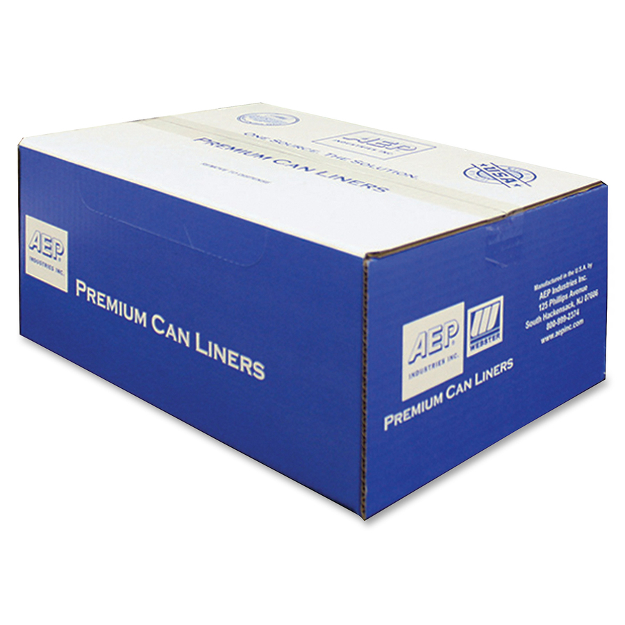 Ultra Plus Can Liners, 16 gal, 8 microns, 24 x 33, Natural, 200/Carton