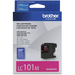 Brother LC101MS Ink Cartridge Magenta - Inkjet - Standard Yield - 300 Page