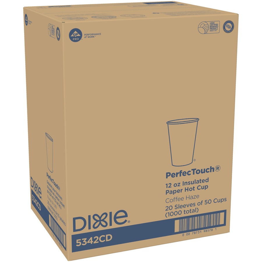 Dixie Disposable Paper Cup, Print, 9 oz, 50 count 